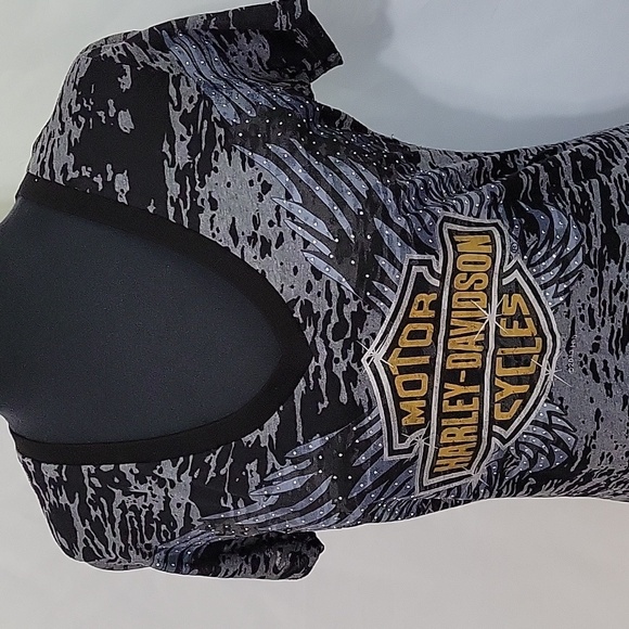 Harley-Davidson Burn Out T-Shirt - Picture 1 of 12